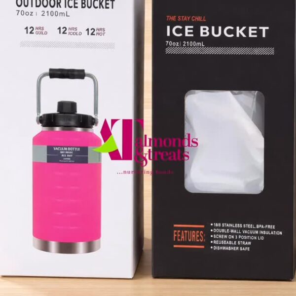 2100ml outdoor ice bucket bottle