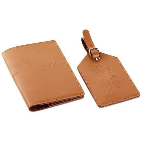 Passport holder and luggage tag