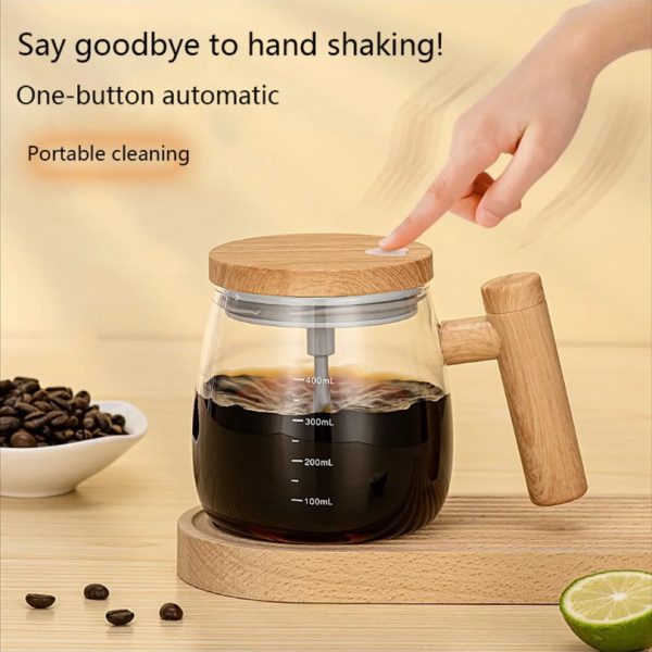 400ml electric mixing mug/self-stirring mug