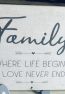 family plaque