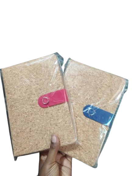 Eco-friendly cork notebook