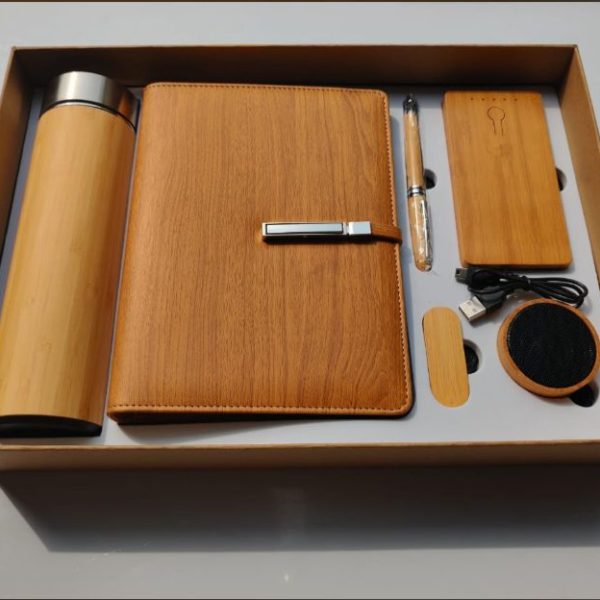 6-pc wooden/bamboo gift set